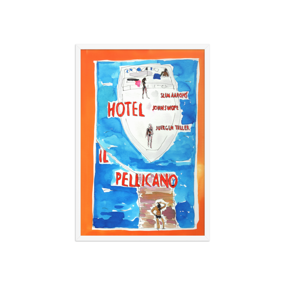 PELICANO ART POSTER