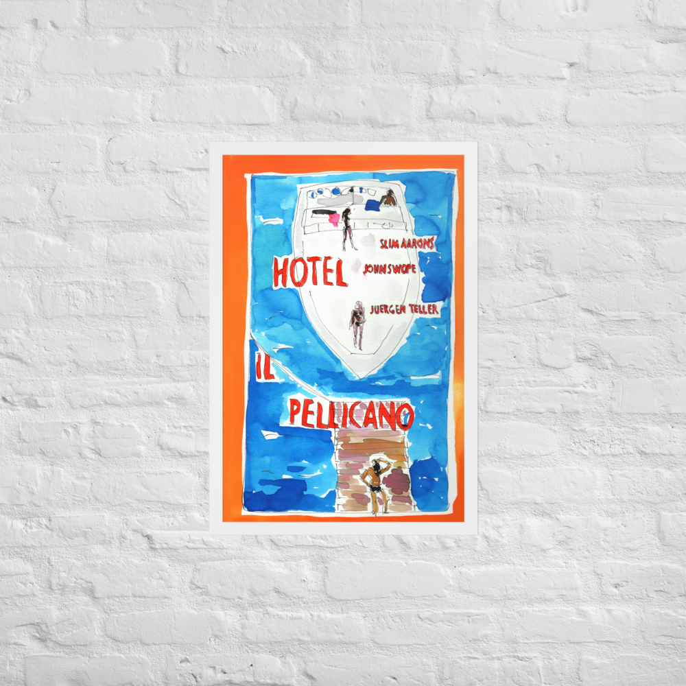 PELICANO ART POSTER