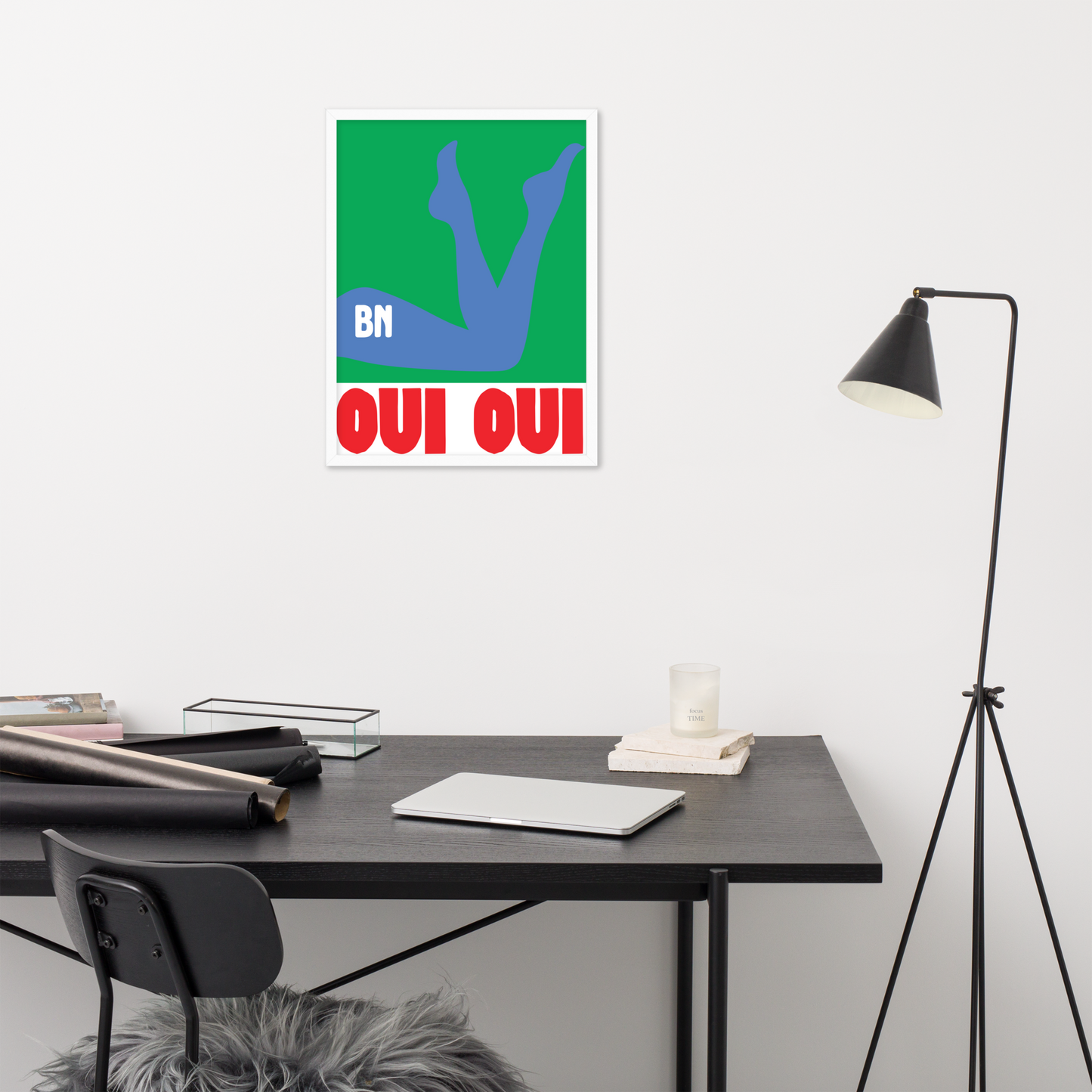 OUI OUI POSTER 18" X 24"
