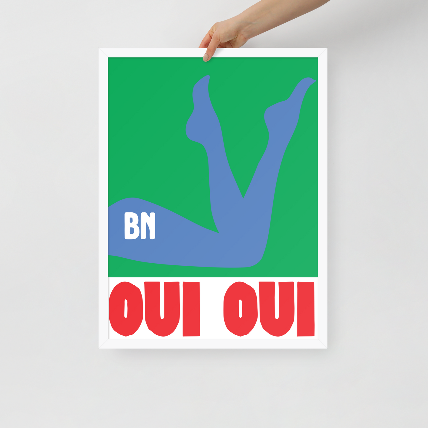OUI OUI POSTER 18" X 24"