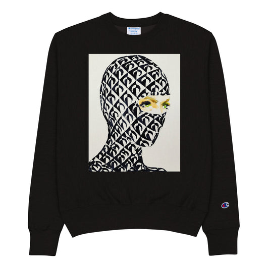 FACE MASK GRAPHIC SWEATSHIRT