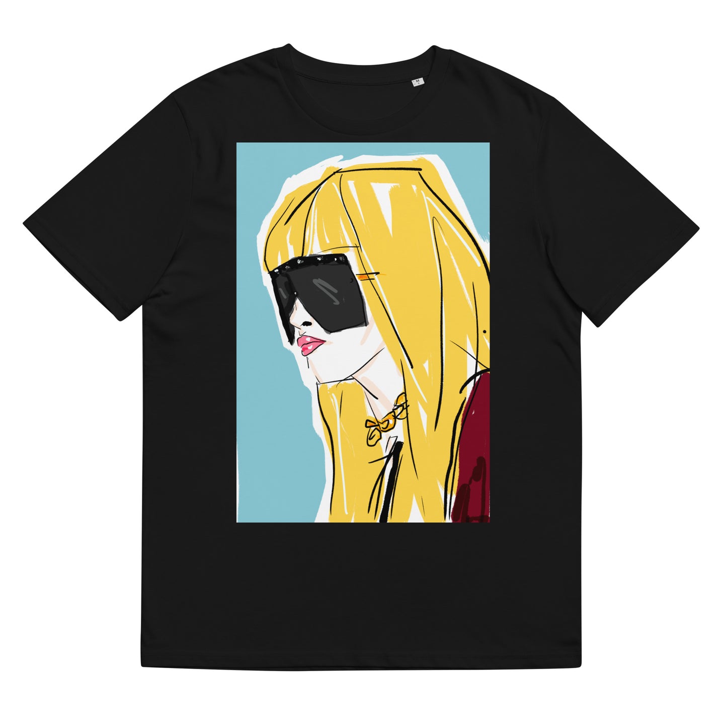 GLASSES GIRL GRAPHIC TEE