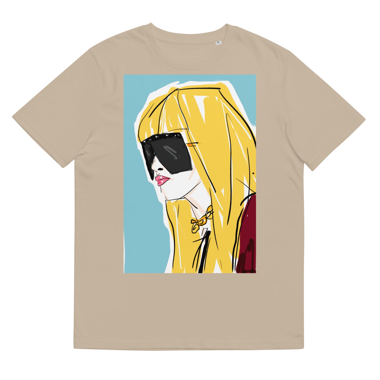 GLASSES GIRL GRAPHIC TEE