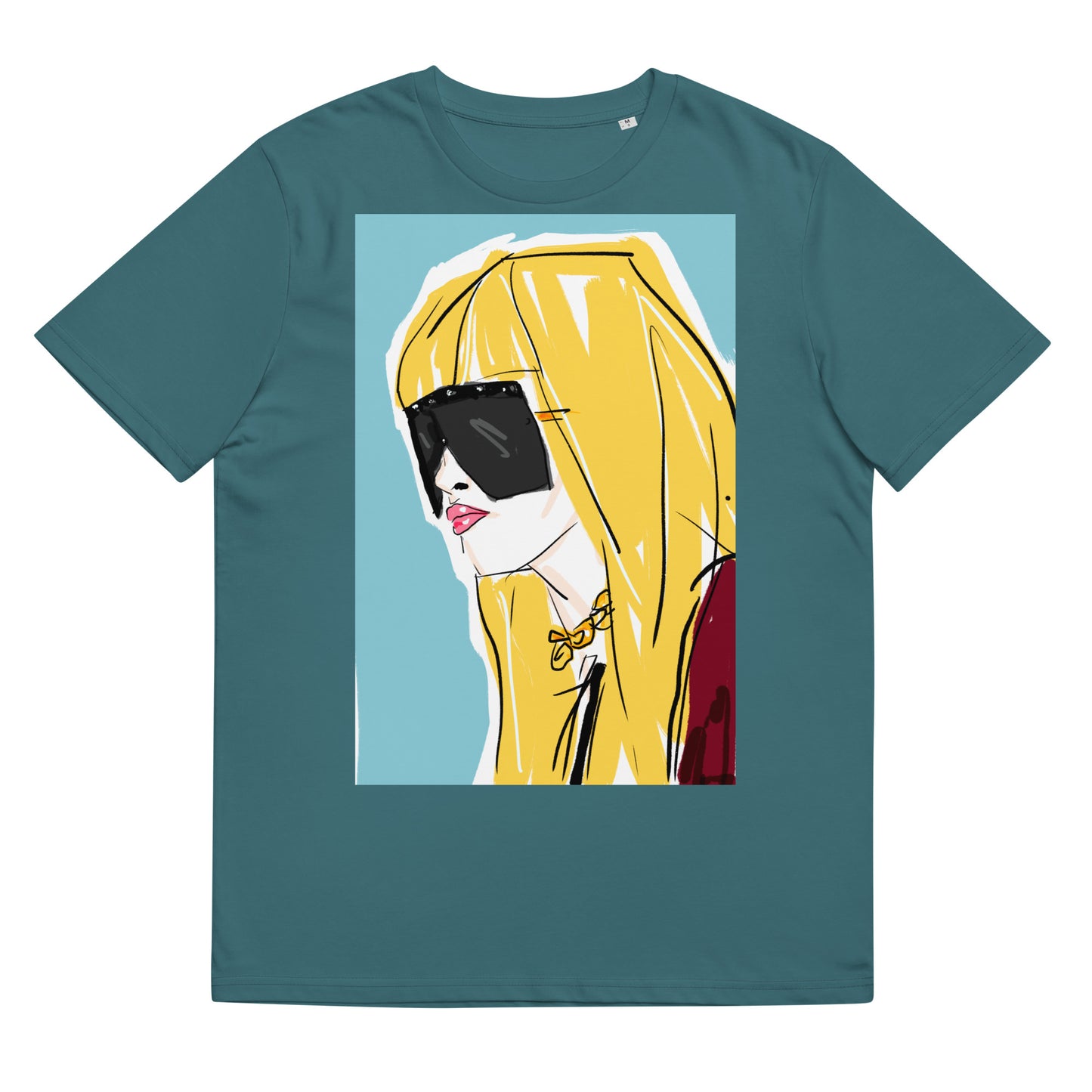 GLASSES GIRL GRAPHIC TEE