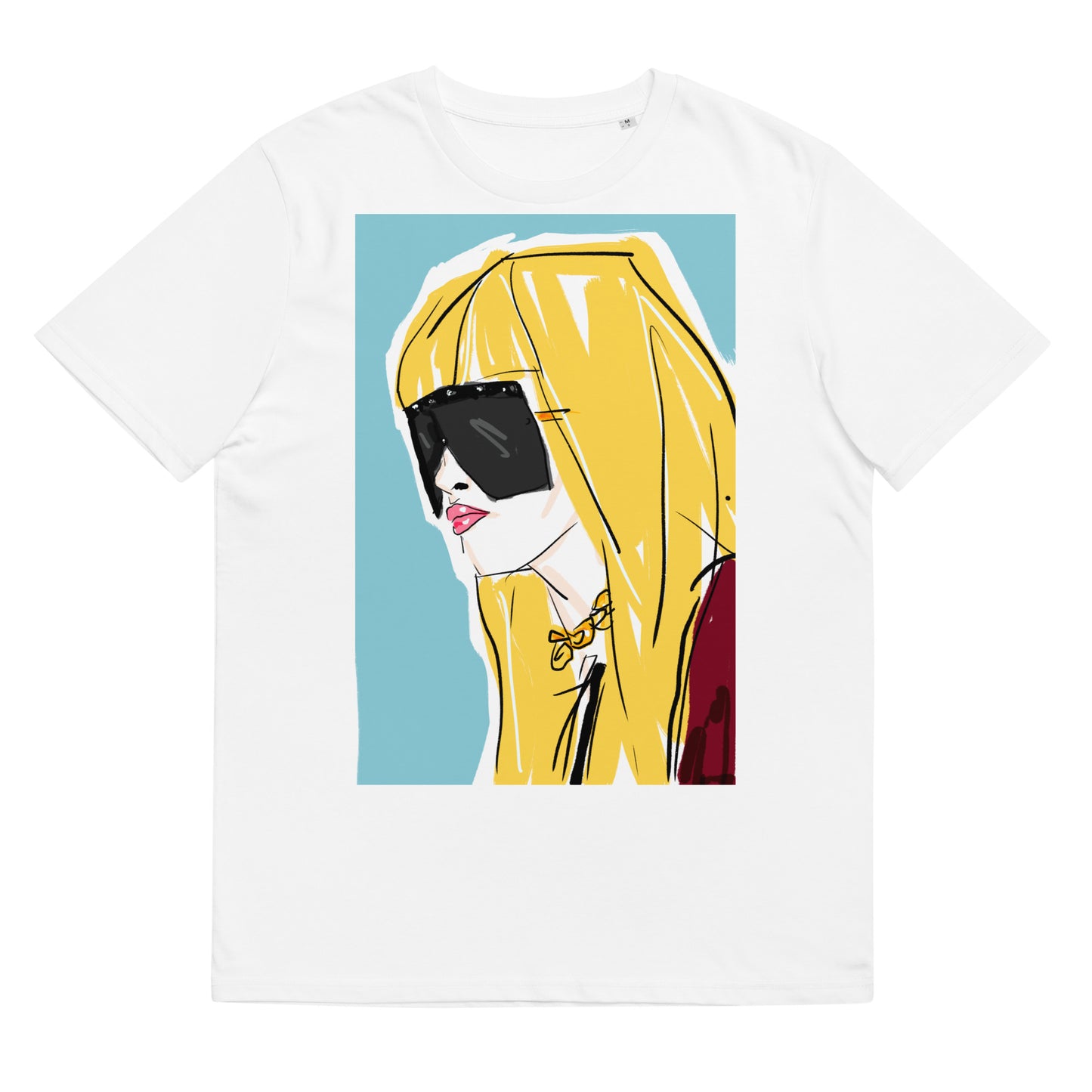 GLASSES GIRL GRAPHIC TEE