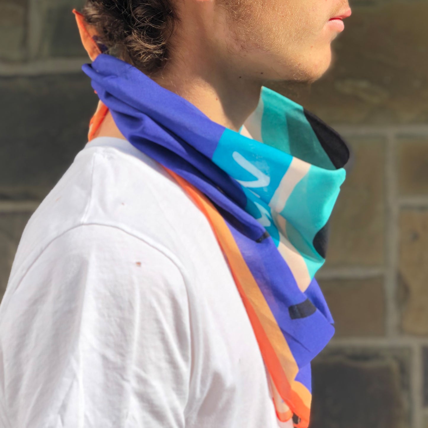 SUNWORSHIPER ROYAL BLUE BANDANA